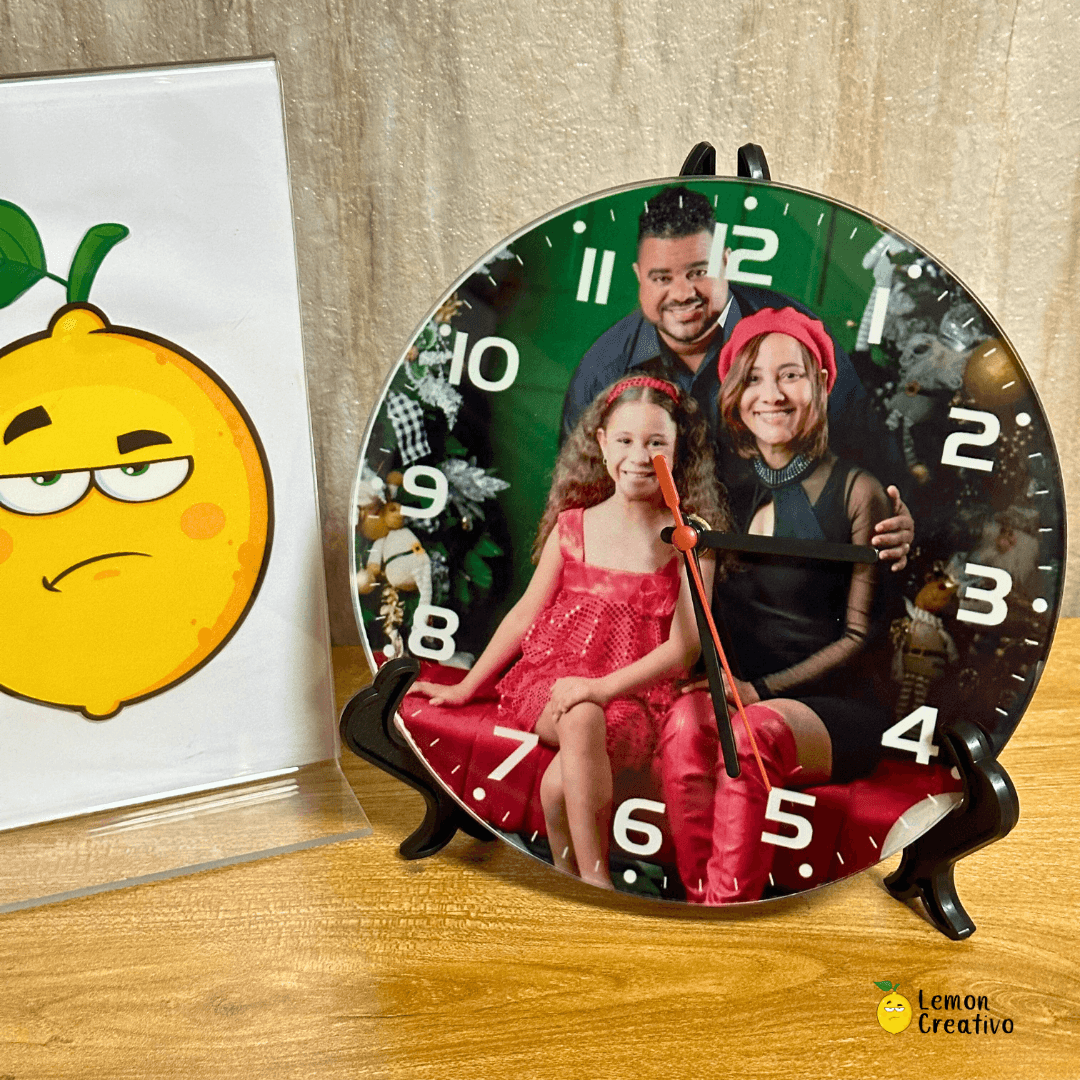 Reloj de Pared / Escritorio - Lemon Creativo