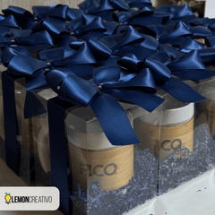 Set de Regalo con Taza de Cerámica y Bambú - Lemon Creativo