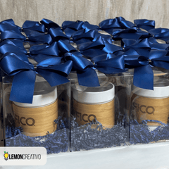 Set de Regalo con Taza de Cerámica y Bambú - Lemon Creativo