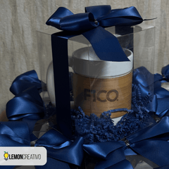 Set de Regalo con Taza de Cerámica y Bambú - Lemon Creativo