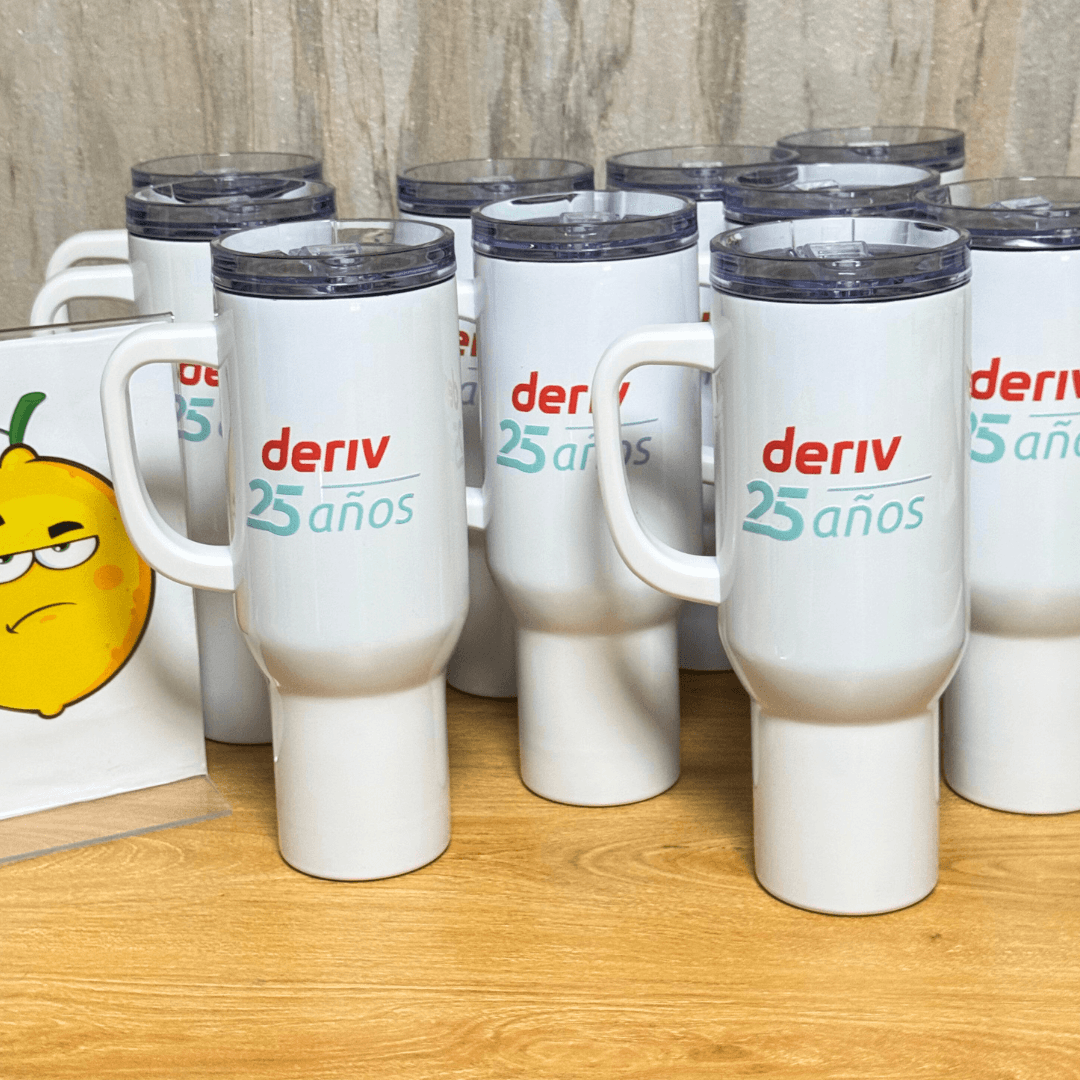 Stanley Cup 40 oz Personalizado con Logo - Lemon Creativo