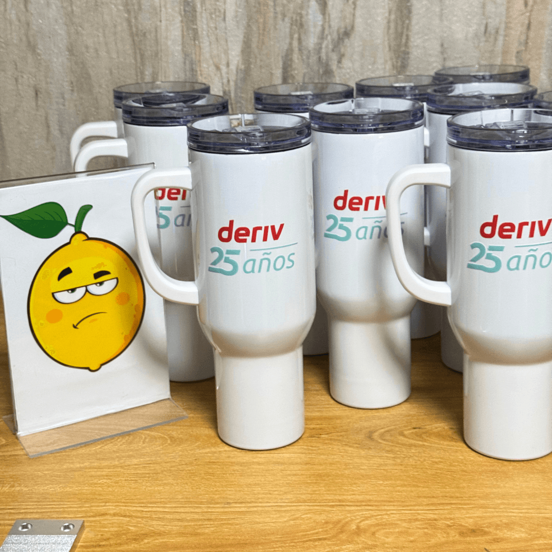 Stanley Cup 40 oz Personalizado con Logo - Lemon Creativo