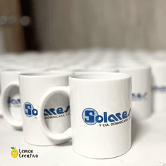 Taza Blanca - 11 oz - Lemon Creativo