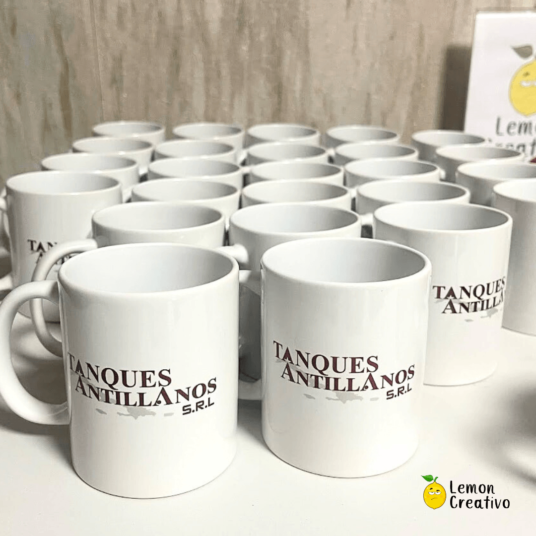 Taza Blanca - 11 oz - Lemon Creativo