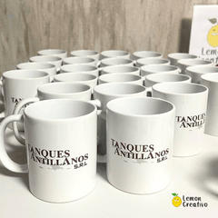 Taza Blanca - 11 oz - Lemon Creativo
