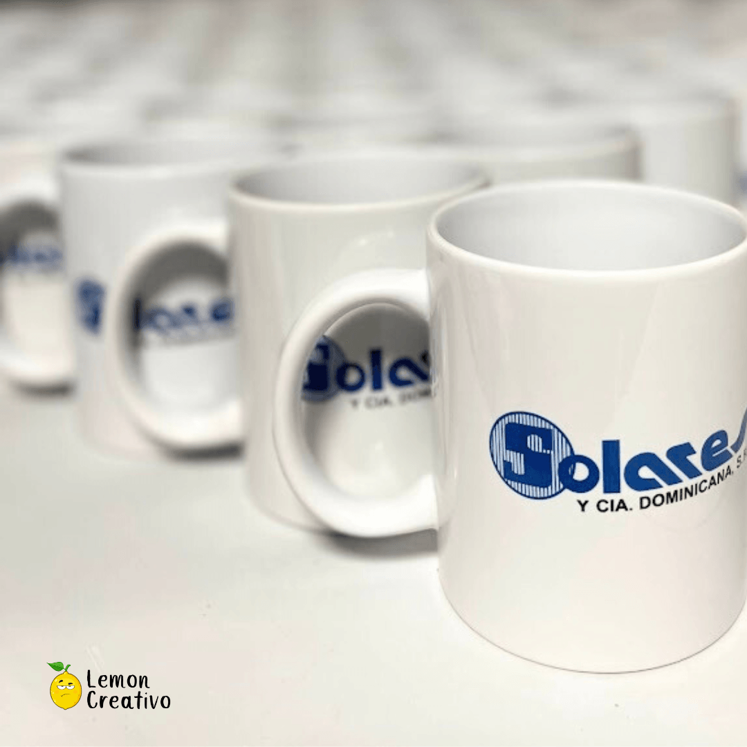 Taza Blanca - 11 oz - Lemon Creativo
