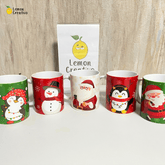 Taza Cerámica - 11 oz: Diseño de Navidad - Lemon Creativo