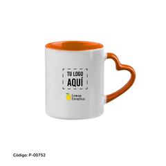 Taza asa de corazón - Lemon Creativo