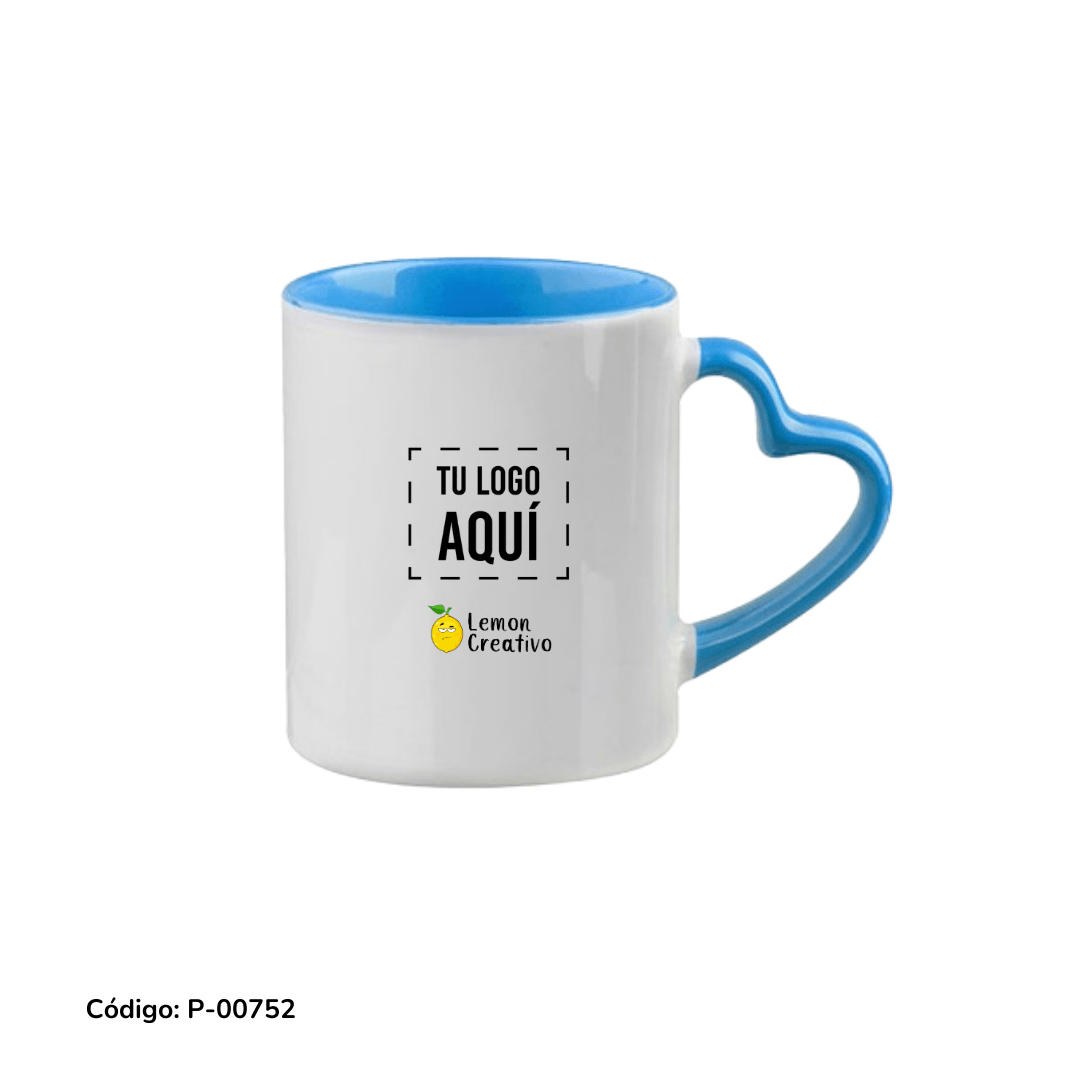 Taza asa de corazón - Lemon Creativo