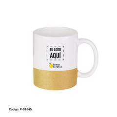 Taza Base Glitter - Lemon Creativo