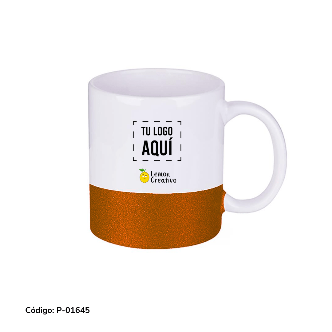 Taza Base Glitter - Lemon Creativo