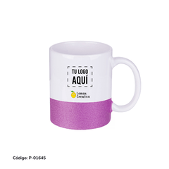 Taza Base Glitter - Lemon Creativo