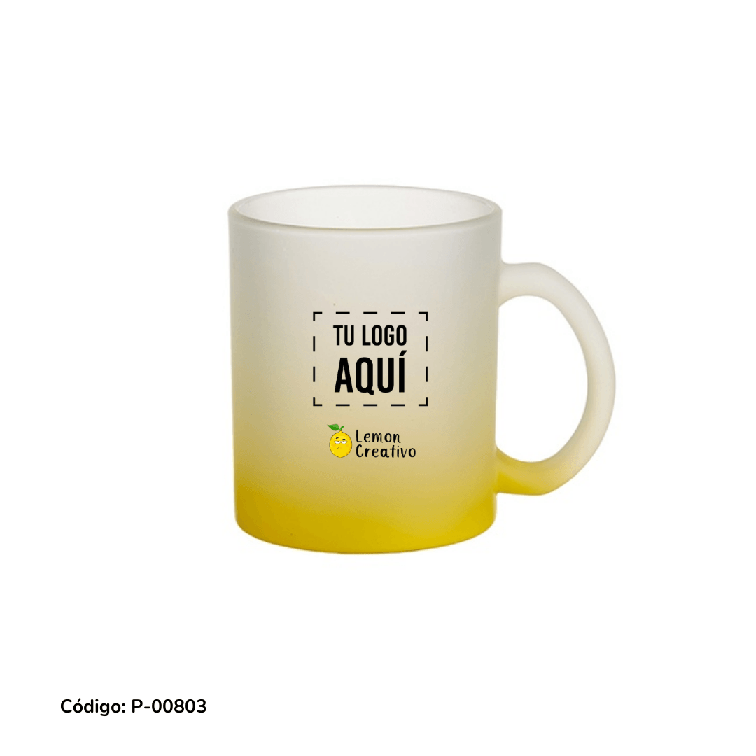 Taza Frosted Degradado - Lemon Creativo