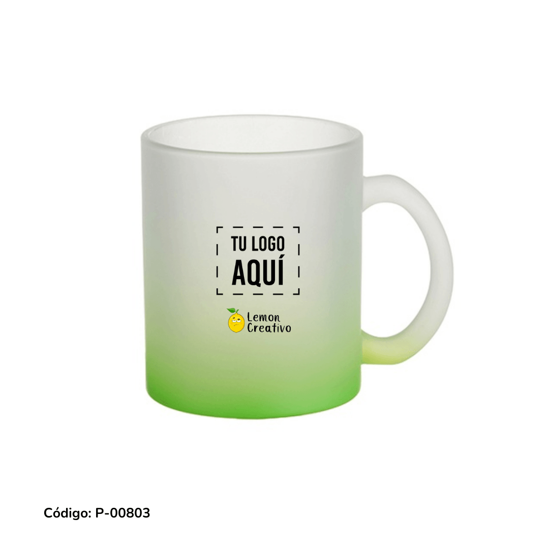 Taza Frosted Degradado - Lemon Creativo