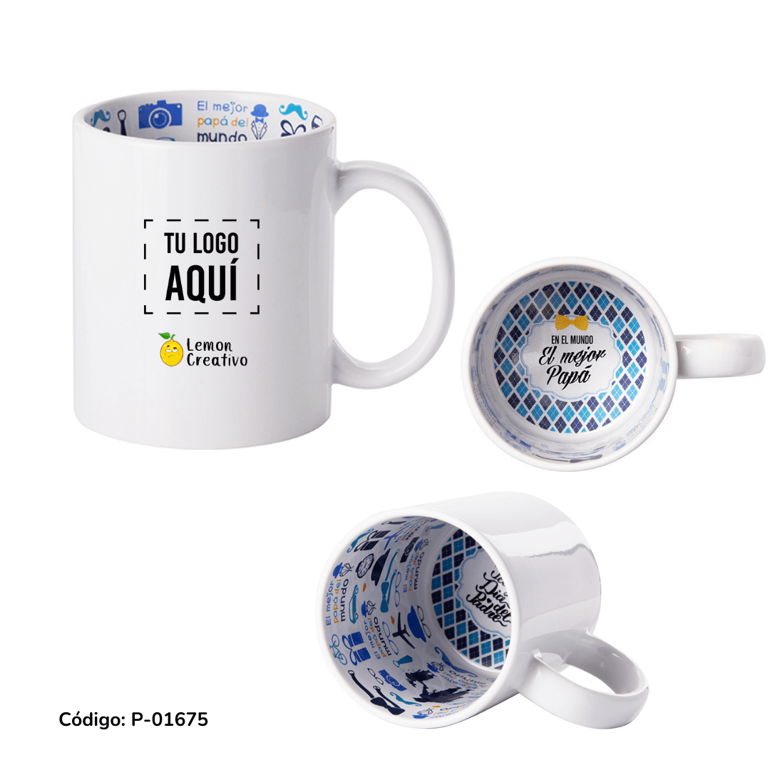 Taza Motivo Interior - Lemon Creativo