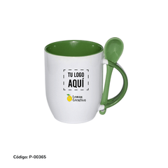 Taza con cuchara - Lemon Creativo