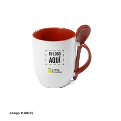 Taza con cuchara - Lemon Creativo