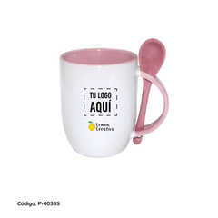 Taza con cuchara - Lemon Creativo