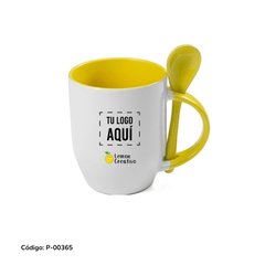 Taza con cuchara - Lemon Creativo