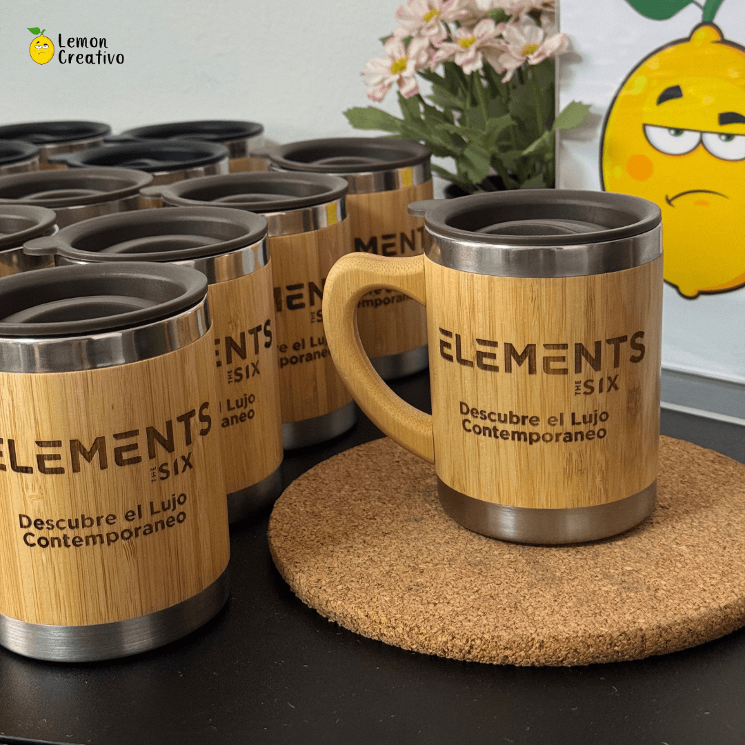 Taza Bambú - 280 ML - Lemon Creativo