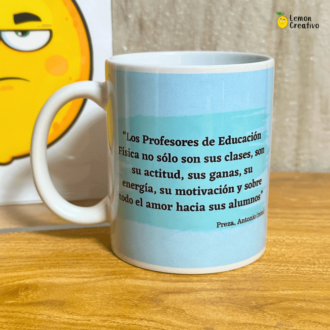 Taza Maestros - 11 oz - Lemon Creativo