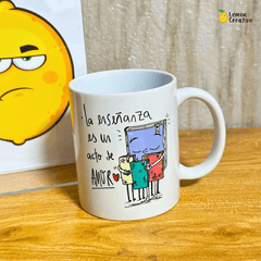 Taza Maestros - 11 oz - Lemon Creativo