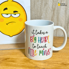 Taza Maestros - 11 oz - Lemon Creativo