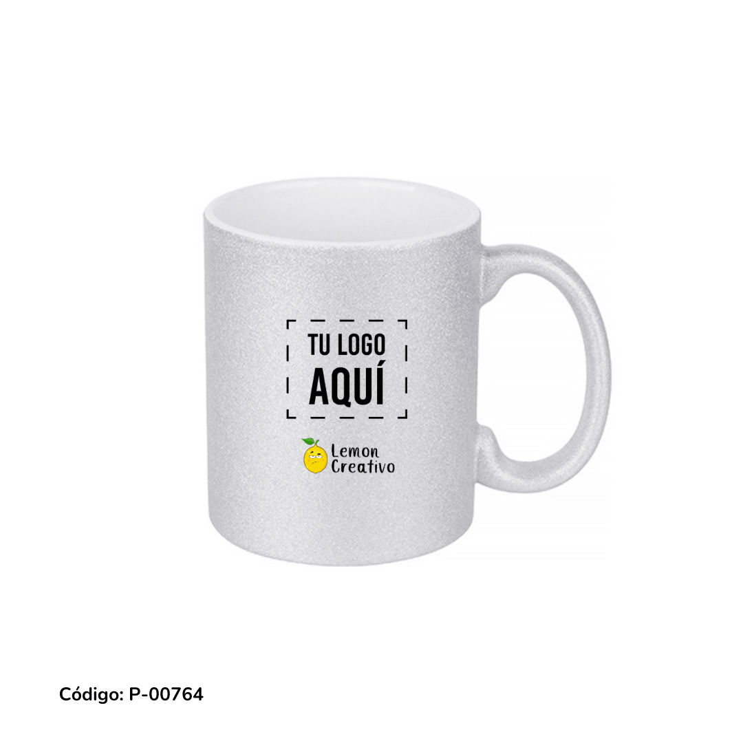 Taza Glitter - Lemon Creativo