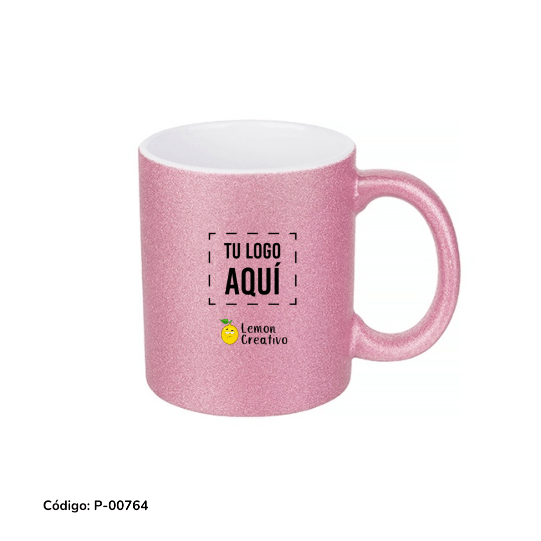 Taza Glitter - Lemon Creativo