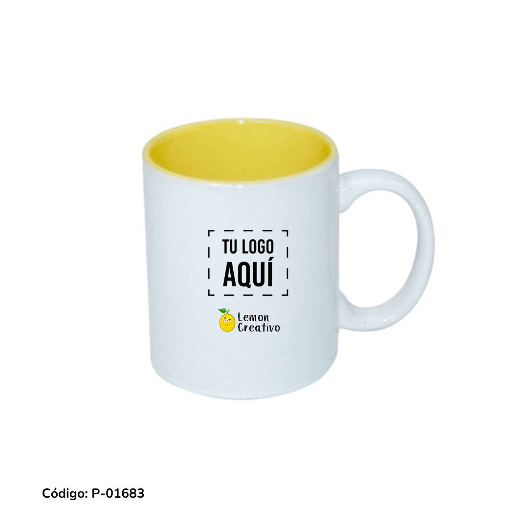 Tazas Interior Color - Lemon Creativo