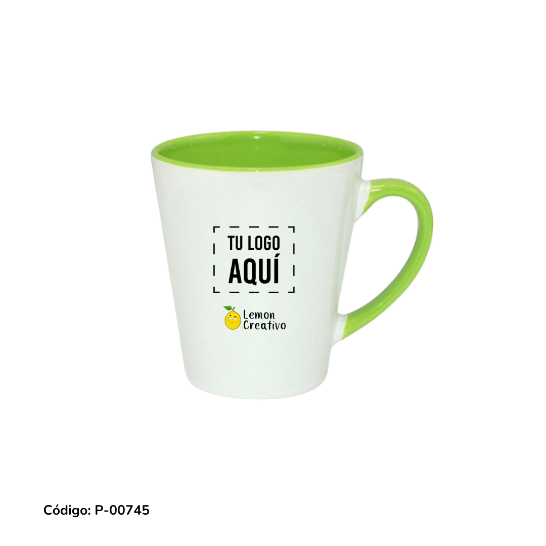 Taza late cónica - Lemon Creativo