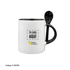 Tazas con Cuchara - Lemon Creativo