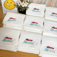 Toalla de Mano Signature con Logo Bordado - Lemon Creativo