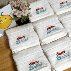 Toalla de Mano Signature con Logo Bordado - Lemon Creativo
