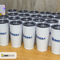 Skinny Acrylic Bottle with Logo