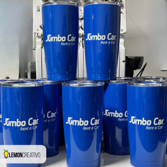 Skinny Acrylic Bottle with Logo