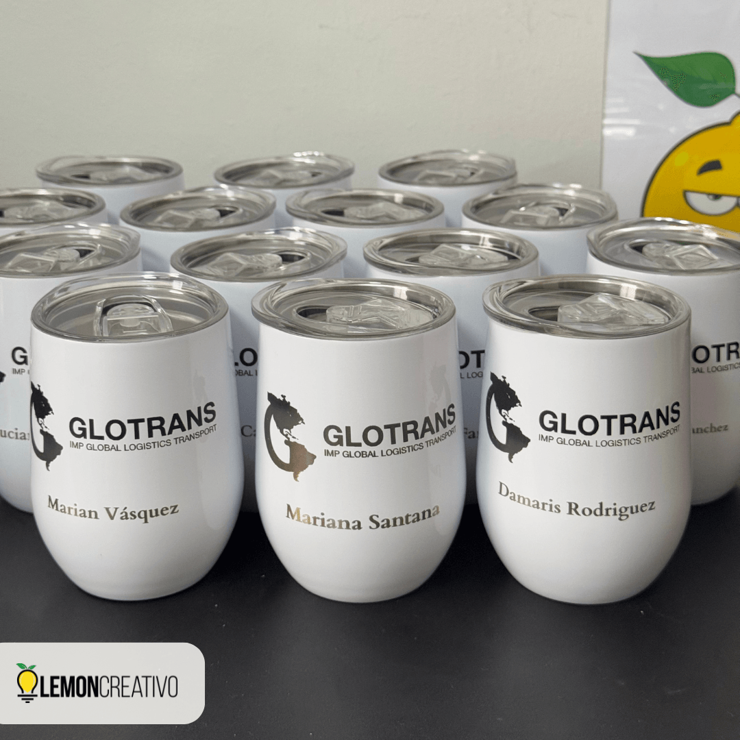 Vaso Vinero - 12 oz - Lemon Creativo