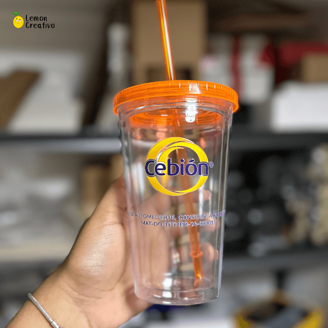 Vaso de Acrílico - 16 oz - Lemon Creativo