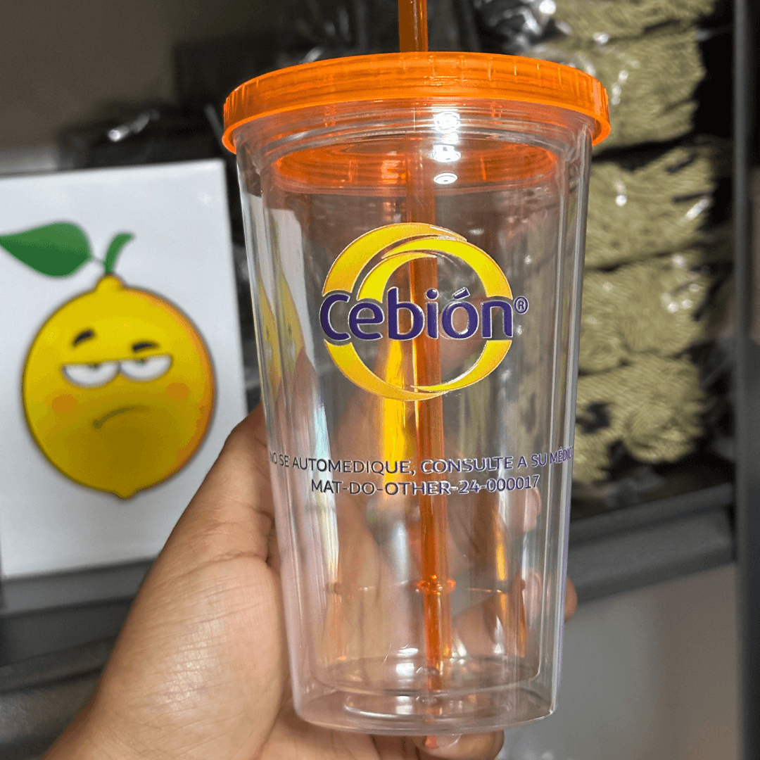 Vaso de Acrílico - 16 oz - Lemon Creativo