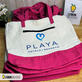 Tote Bag con Zipper Personalizado - Lemon Creativo