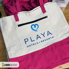 Tote Bag con Zipper Personalizado - Lemon Creativo