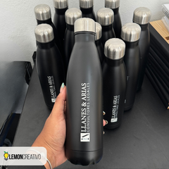 Skinny Acrylic Bottle with Logo