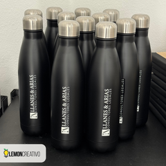 Skinny Acrylic Bottle with Logo