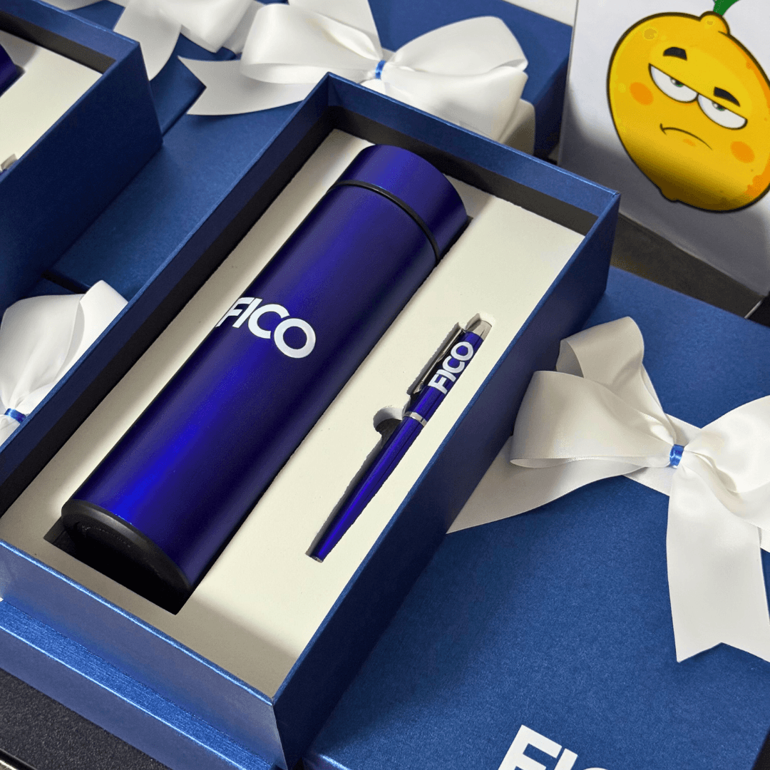 Box Gift | termo S-Mart y Lapicero - Lemon Creativo