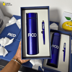 Box Gift | termo S-Mart y Lapicero - Lemon Creativo