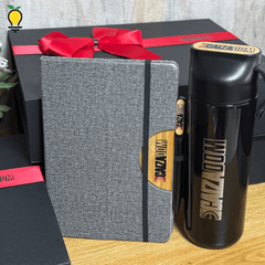 Box Gift | Libreta con holder, Lapicero y Termo - Lemon Creativo