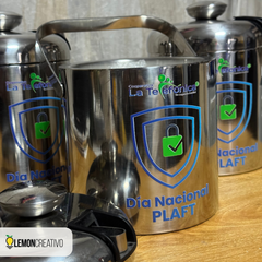 Skinny Acrylic Bottle with Logo