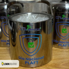 Skinny Acrylic Bottle with Logo