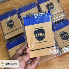 Ecological Notebook Block Type Notepad with Pen