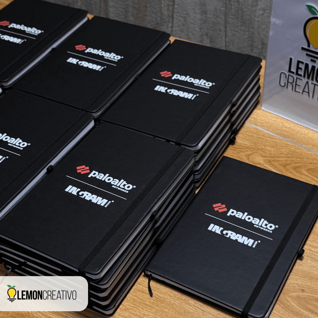 Libreta PU A5 Personalizada con Logo - Lemon Creativo